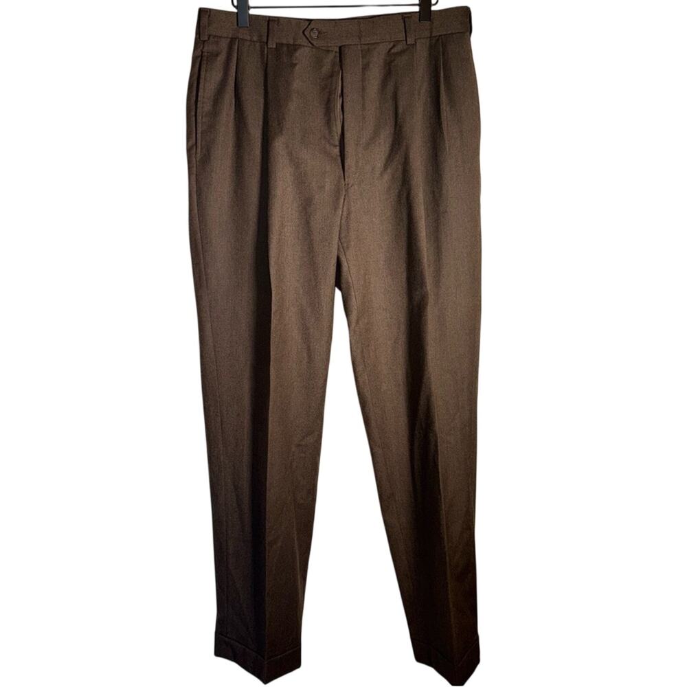 AUSTIN REED wool dark academia Caroline Bessett style high waisted trousers 34